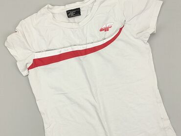 białe t shirty oversize damskie: T-shirt, 4F, L, stan - Zadowalający