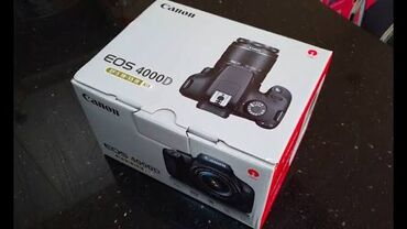 Videokameralar: Canon EOS 4000D (EF-S 18-55mm III Kit) - Brend: Canon - Model: EOS