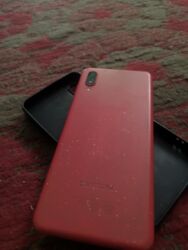 кир жуучу машиналар бу ош: Samsung Galaxy A02, Колдонулган, 32 ГБ, түсү - Кызыл, 2 SIM