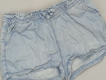 czarne satynowe spodenki: Shorts, Little kids, 8 years, 122/128, condition - Good