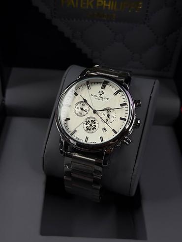 ucuz saat: Yeni, Qol saatı, Patek Phillipe, rəng - Qara — 3
