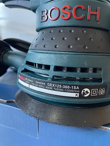 эксцентрик: Эксцентриковая шлифмашина Bosch GEX125-300-1SA - Тип: круглая — 3