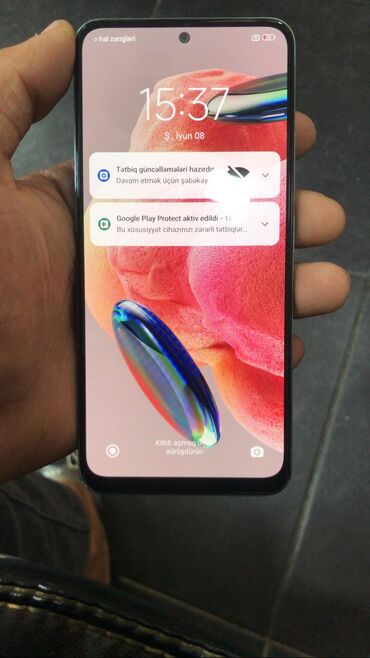 iphone 12 ekran qiymeti: Xiaomi Redmi Note 12, 128 ГБ, цвет - Голубой, 
 Отпечаток пальца, Две SIM карты, Face ID