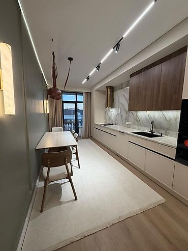 2 комнаты, 116 м², Асанбай мкр Элитка, 15 этаж, Дизайнерский ремонт