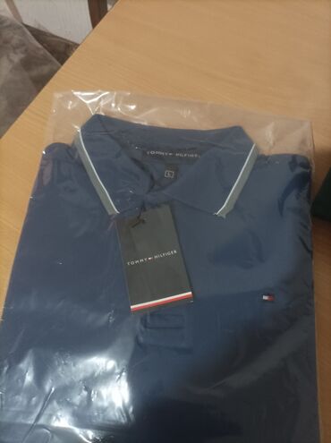 prologic odelo: Košulja Na kratke rukave, L (EU 52), Tommy Hilfiger, bоја - Tamnoplava, Pamuk