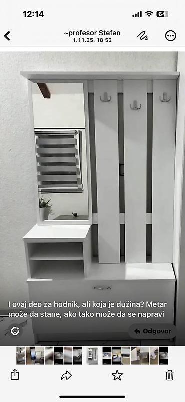 Ormari: Hodnički ormarić/čiviluk – moderan komplet - Funkcionalan set za — 1