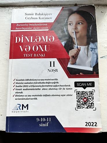 Dərs və hazırlıq kitabları seti 1) Dinləmə və Oxu – Test Bankı (II