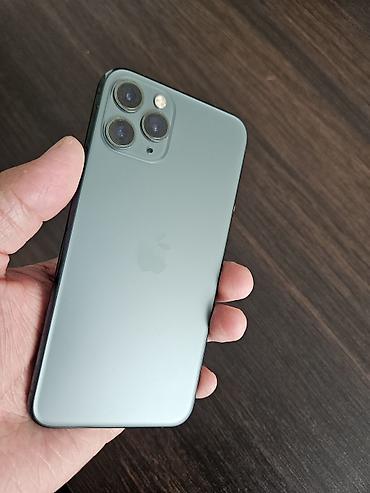 IPhone 11 Pro, Б/у, 64 ГБ, Matte Midnight Green at lalafo.kg IPhone 11 Pro, Б/у, 64 ГБ, Matte Midnight Green