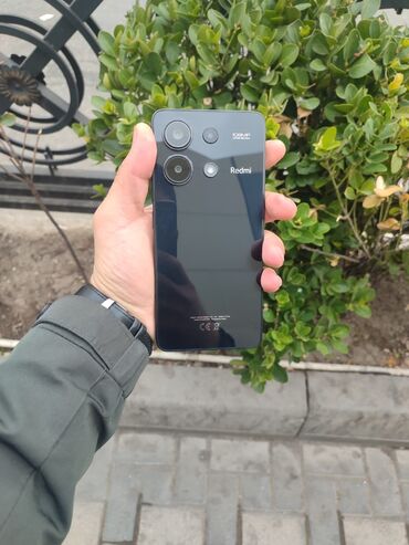 Xiaomi: Xiaomi Redmi Note 13, 256 GB, rəng - Qara, 
 Düyməli, Barmaq izi, Face ID