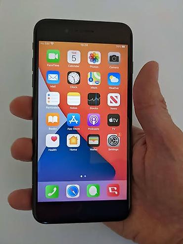 IPhone 8 Plus, 64 GB, Black Titanium, Barmaq izi