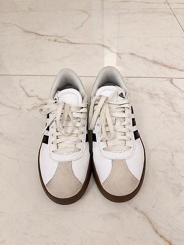kros: Adidas VL Court 3.0 Shoes Rəng: Cloud White / Core Black / Grey One — 2