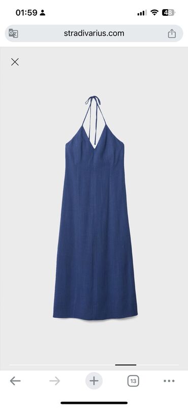 tikdirmek ucun don modeli: Повседневное платье, Макси, Stradivarius, S (EU 36)