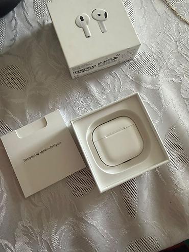Qulaqcıqlar: Yeni Simsiz (Bluetooth) Qulaqcıqlar, Apple, rəng - Ağ — 4