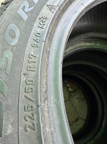 Шины и диски: 225/50/17 4 шт комплект в идеальном состоянии фирма Pirelli — 5