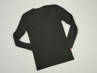 bluzki czarne długi rękaw: Blouse, S (EU 36), condition - Good