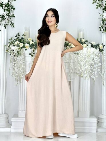 турецкие свадебные платья: Повседневное платье, Made in KG, Лето, Длинная модель, One size