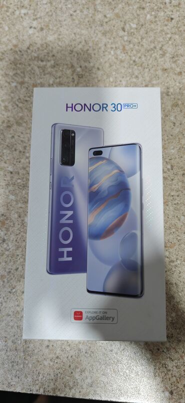 Honor: Honor 30 Pro+, Б/у, 256 ГБ, цвет - Зеленый, 2 SIM