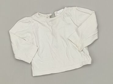 biała bluzka wiązana pod szyją: Bluzka, EarlyDays, 3-6 m, stan - Zadowalający