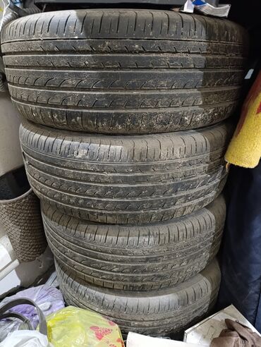диски spec b: Шины 215 / 55 / R 17, Б/у, Комплект, Yokohama