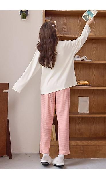 пижамы единорог: Пижама, Хлопок, Китай, В полоску, M, L, XL — 2