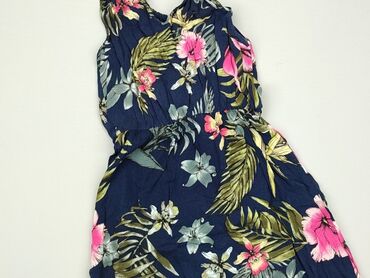 zwiewną sukienki w kwiaty: Dress, S (EU 36), condition - Good