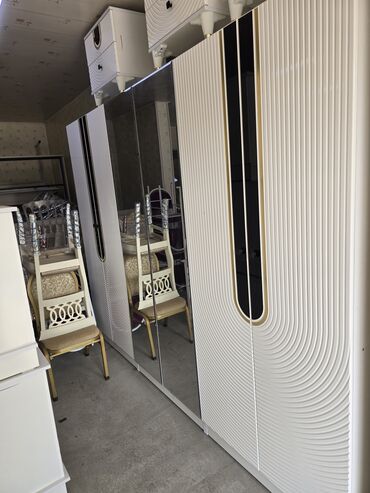 Спальные гарнитуры: Спальный гарнитур, Новый, Двуспальная кровать, Шкаф, Трюмо, Кыргызстан, МДФ, Бесплатная доставка, цвет - Бежевый at lalafo.kg — 7 Спальные гарнитуры: Спальный гарнитур, Новый, Двуспальная кровать, Шкаф, Трюмо, Кыргызстан, МДФ, Бесплатная доставка, цвет - Бежевый — 7