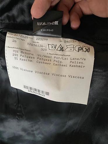 ucuz paltolar: Bugatti kişi paltosu – 70% yun, 5% kaşmir (Second hand) Klassik və — 6
