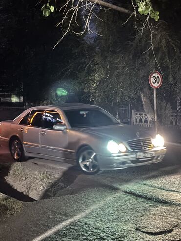лизинг авто бишкек без первоначального взноса: Mercedes-Benz E-Class: 2000 г., 3.2 л, Автомат, Бензин, Седан