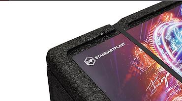 Материалы для кровли крыш: Набор вибро- и шумоизоляции Standartplast (StP) AEROcell QP В — 3