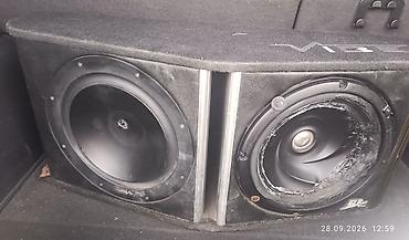 Dinamiklər və sabvuferlər: VIBE markalı avtomobil üçün subwoofer qutusu (2 dinamikli) - İki ədəd — 1