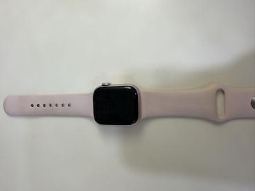 Apple Watch: Смарт‑часы Apple Watch 9 серия в розовом/светло‑розовом цвете корпуса — 4