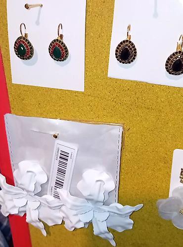 Ogrlice: Ručno rađene ogrlice – razni modeli - Set od zlatno‑braon perli — 50