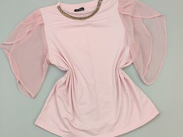 bluzki oversize krótki rękaw: Блуза жіноча, L, стан - Дуже гарний