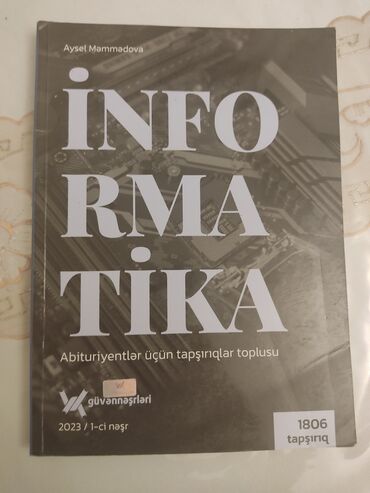 Testlər: İnformatika 11-ci sinif, 2023 il