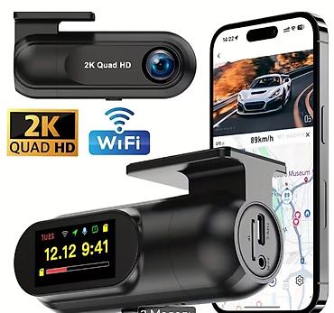 Avtoelektronika: 2K Quad HD Avtomobil DVR Kamera - 2K Quad HD video yazılışı: yüksək — 2