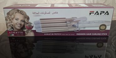 Hava nəmləndiriciləri və təmizləyiciləri: Üç borulu saç burma cihazı Model: FAPA-1700 Güc: 45 W Maksimum