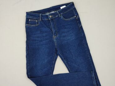 ocieplane legginsy z wysokim stanem: Jeansy damskie, rozmiar XL