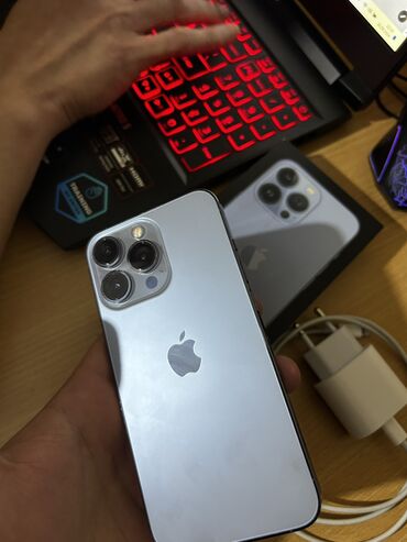 ayfon 10 qiymeti: IPhone 13 Pro, 128 GB, Sierra Blue