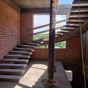 бетонные лестницы: Бетонная лестницы жасайбыз гарантия 100 из Кыргызстан мастер из
