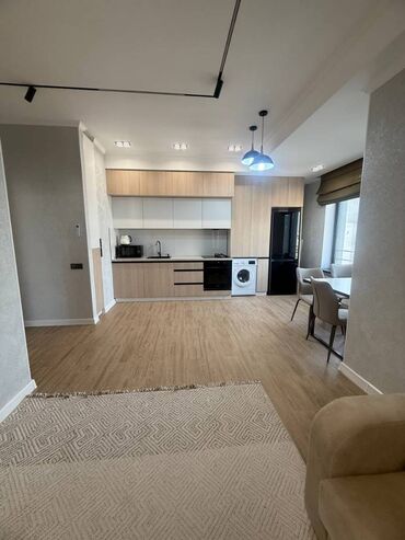 продаю дом район аламединского рынка: 2 комнаты, 57 м², Элитка, 12 этаж, Дизайнерский ремонт