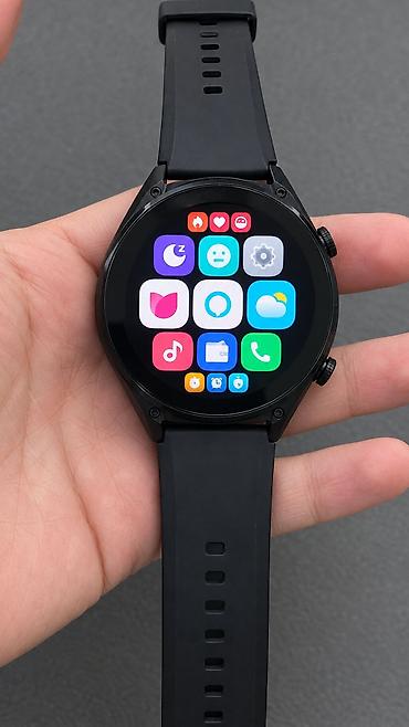 Smart saatlar: Ağıllı saat Xiaomi Watch S1 – qara rəng, dairəvi korpuslu, dəri — 3