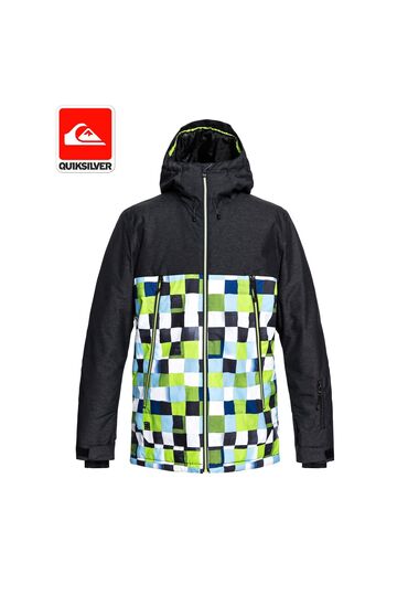 Куртки: Куртка quiksilver mission block iron gate сноубордическая куртка — 21