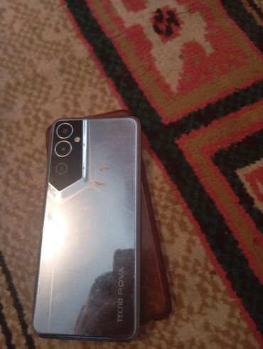 телефоны в рассрочку без процентов: Tecno Pova Neo 2, Колдонулган, 128 ГБ, түсү - Күмүш, 2 SIM