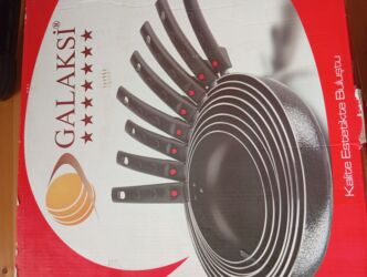 xeyir şər qazanı: Сковородка, цвет - Черный, Антипригарный, Турция