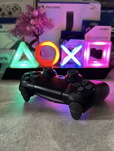 ps 4 pult: PlayStation DualShock 4 (PS4) simsiz oyun pultu – orijinal model, qara — 2