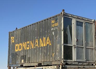 аренда контейнера бишкек: Модуль из морского контейнера с входной дверью - Базовый корпус — 2