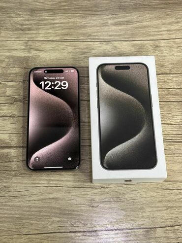 телефон 256 гб: IPhone 15 Pro, Б/у, 256 ГБ, Кабель, Коробка