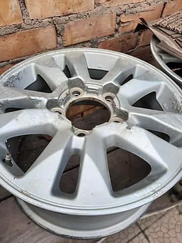 200: Литые Диски R 17 Toyota, Пара, отверстий - 5, Б/у — 1