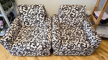 sofa: Прямой диван, Б/у — 3