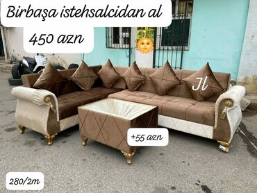 delloro mebel 990 azn: Künc divan, Yeni, Açılmayan, Bazasız